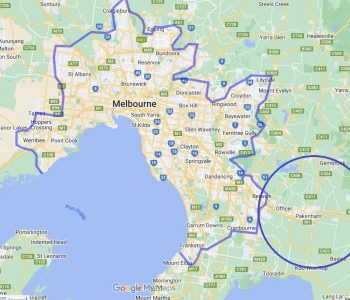 Map of Melbourne